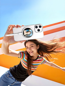 WONEW | Magnetic Wireless Screen Sharing Phone Mount for iPhone 17
