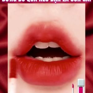 Son kem lì màu hồng Dolly super matte son kem lì không chì bền màu lâu trôi <Màu Cam Nâu>