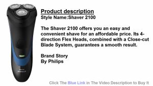Máy Cạo Râu Khô Và Ướt Philips S1560/81 Norelco Shaver 2100 - Hàng Nhập Khẩu Chính Hãng