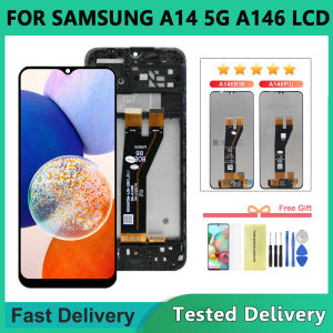 6.6 Screen Display for Samsung A14 5G Touch Screen Digitizer Replacement Parts Compatible with A146B A146P 146U Models LCD