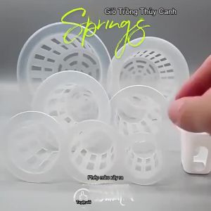 10Pcs Mesh Hydroponic Net Plant Baskets for Orchid Growing