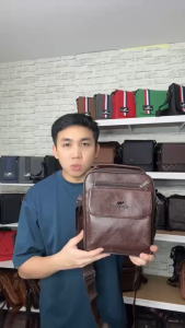 กระเป๋าสะพายข้าง กระเป๋าสะพายชาย กระเป๋าสะพาย กระเป๋าสะพายข้างผู้ชาย เกรดพรีเมี่ยม กระเป๋าหนังผู้ชาย กระเป๋าสะพายไหล่ชาย