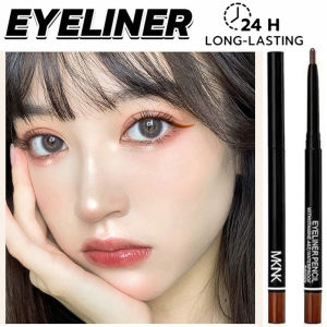 อายไลน์เนอร์แบบดินสอ กันน้ำ ติดทนนาน เมคอัพติดทนนานไม่หลุด แห้งเร็ว 3 วินาที กันเหงื่อ มือใหม่ ใช้ดี กรีดตาดินสอ Slim eyeliner