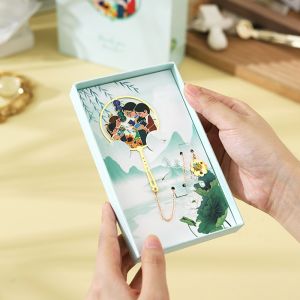 Panda Metal Bookmarks Gift Box Set Cultural Creative Student Thank You Teachers Day Memorial Gifts from Sichuan Chengdu