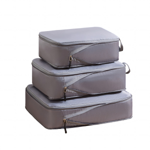 3-Piece Portable Compression Storage Bags for Travel Clothes and Shoes YS03