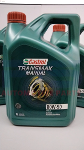 FIS Original Gear Oil Castrol Manual Car Transmax 80W90 GL4 4Liter Minyak Manua Kereta 80W-90