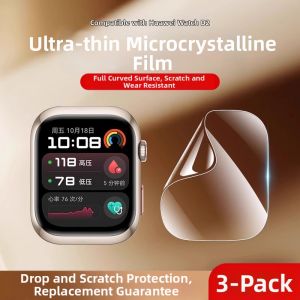 OUXUAN | All-Around Coverage Curved Ceramic Glass Film Screen Protector for Watch D2
