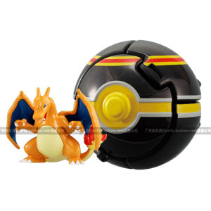Explosion Ball Second Wave Pokemon Transforming Throwing Burst Ball Diving Cap Oka Flamewyrm Pokemon Ball Toy Collectible