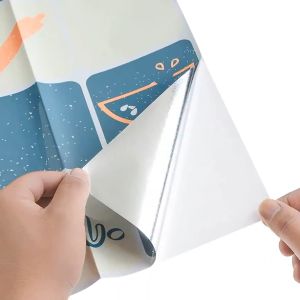Decal Dán Bếp Giấy Dán Tường Bếp Tráng Nhôm Hàng Cao Cấp Chịu Nhiệt Cao Dễ Lau Chùi