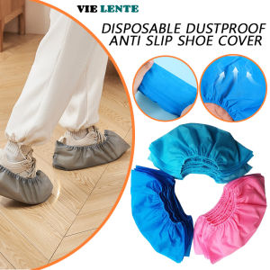 Shoes Cover Disposable High Quality Dustproof and Anti Slip Non Woven Fabric Shoe Cover Household Cleaning Product 50/100pcs