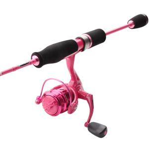 Pink Solid Ultra Light Spinning Rod