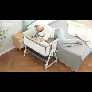 TILAIEN | Crib Di Động Có Thể Chuyển Đổi