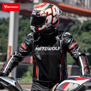 Motowolf | Crash-resistant Windproof Thermal Racing Suit