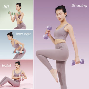 🔥Ready Stock🔥1KG/2KG/3KG Dumbbell Lady Home Fitness Yoga equipment Exercise Home Weight Training Workout Neoprene Dumbell Exercise Arms 健身哑铃 家用