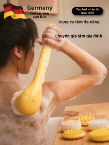 Bàn Chải Tẩy Vệ Sinh Cơ Thể Điện Tử Tay Dài Mạnh Mẽ Loại Bỏ Bụi Bẩn