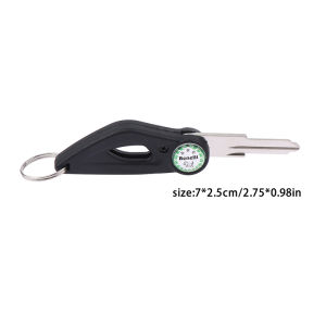 Uncut Foldable Key Blank for Motorcycle Fit TNT150 TNT15 TRK502 TRK502X 502C