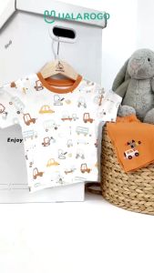 UALAROGO - Bộ cộc tay bamboo petit mềm mát cho bé trai - bé gái mùa hè (9-48m) (UR2329 UR2134)