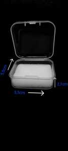 Kotak Perhiasan mini 55mm x 55mm x 21mm mini jewelry box wadah perhiasan kecil