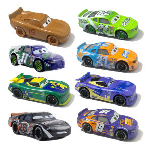 Disney Pixar Cars 2 Cars 3 Lightning McQueen No.24 No.28 Metal Alloy  Car 1:55 Metal Toys Car Boy Christmas Gifts Birthday Gifts