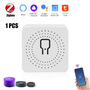 Zigbee3.0/Wifi MINI Smart Switch with Two-Way Control Wireless Light Switch Smart Automation Works With Tuya Alexa Google Home