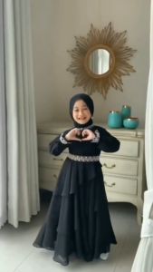 VIP FASHION MIKAYLA KF BAHAN CERUTY BABYDOLL COUPLE MOM & KIDS