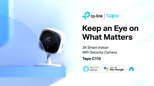 TP-Link Tapo C110 3MP Full HD Wireless WiFi Smart Security Surveillance IP Camera - WARRANTY