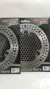 Piringan Cakram Model Bulat Nmax Depan & Belakang Disc Cakram Variasi Nmax Standar 220mm Akai Racing