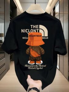 The New Summer 2026 All-cotton Short-sleeved T-shirt Is A Trendy Cool and High-end Half-sleeved Top