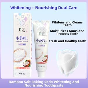 Bamboo Salt | Bamboo Salt Baking Soda Fresh Breath Teeth Whitening Toothpaste 100g