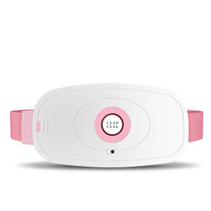 Đai chườm nóng giảm đau bụng kinhĐiều khiển nhiệt độ thông minh ba tốc độ cộng với điều chỉnh rung ba tốc độ