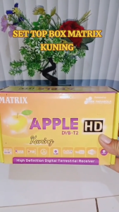 MATRIX SET TOP BOX DVB-T2 APPLE GARANSI RESMI BY TMJ