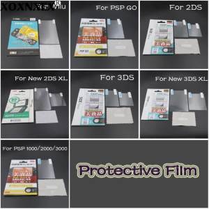 Game Console Screen Protector Film For PSP / WiiU / 2DS / New2DSXL /3DS / New3DSXL LCD Screen Protective Guard Film Replacement
