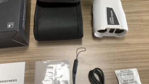 800m Range Golf Range Finder Flag-Locking Pin-Seeking Multifunctional Range Finder Slope Compensation Handheld Golf Rangefinder