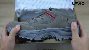 LAVIO SEPATU SAFETY UJUNG BESI PRIA WANITA PROYEK OUTDOOR TREKKING