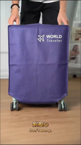Anti Dust Luggage Cover Protector Luggage Protector Sarung Bagasi Luggage Sarung Lagguage Cover Luggage Cover Protector