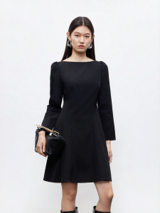 Vero Moda | Đầm Dáng A Ép Eo Tay Loe Sang Trọng Mùa Thu