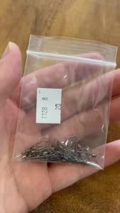 10~60Pcs Fishing Swivels Snap Hooked Snap Stainless Steel Fishing Rolling Barrel Swivel Fishing Lure Connector Interlock Snap