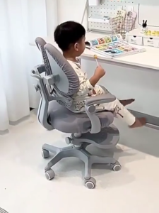XUXU Adjustable Height Student Study Chair - Posture Correcting Home Computer Chair - Specifically Designed For Elementary School Students