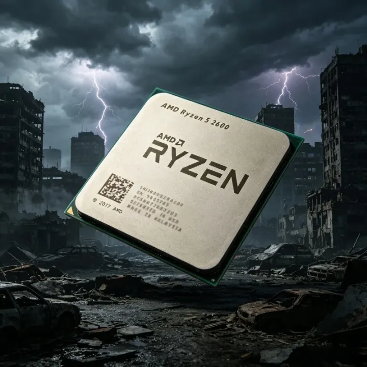 AMD | Economical AMD Desktop Processor Ryzen 5 R5 2600 3.4GHz 6-Core 12-Thread Socket AM4