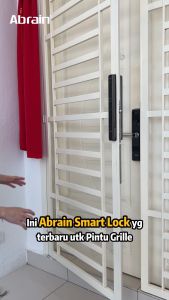 Abrain R9 Dual Sided Grille Face Pass Smart Lock - 1st in Worldwide