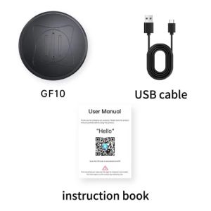 730 days of use on a single charge Mini Waterproof GPS tracker GF-10 Original For Car Motorcycle Bike Vehicle Locator Tracking Device Real time With online Free for life APP