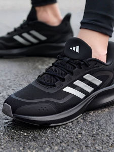 adidas | Giày Thể Thao Thoáng Khí Chống Sốc Black Warrior