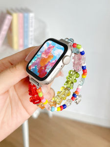 psnld | Summer Beaded Hand Strap for iWatch