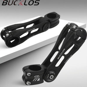 BUCKLOS Adjustable Bicycle Stem MTB Bike ±80 Degree Bike Handlebar Table 90/110/130/145mm Aluminum Alloy Cycling Bar Power Part