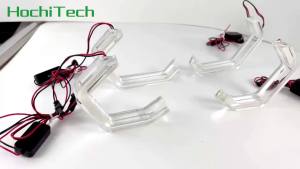 M4 Concept Style DTM LED White Angel Eye Kit For BMW 5 series E60 E61 520i 525i 530i 540i 545i 550i M5 2001-2007 Accessories