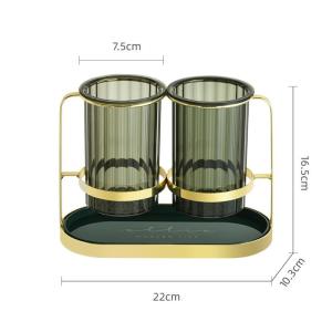 DIHUANTUO | Wall Mounted Chopstick Organizer Drip Tray
