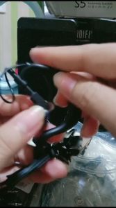 Taffware Headset Earphone FBI Walkie Talkie HT 2 Pin 102dB untuk Baofeng - K0459 - Hitam