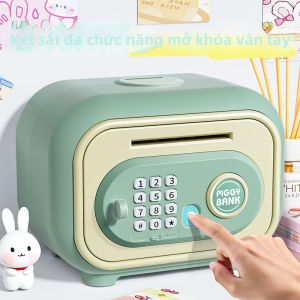 Fingerprint Large Capacity Childrens Toy Piggy Bank