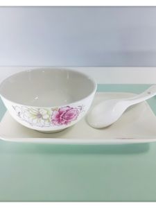 Bát Đựng Thức Ăn Trang Trí Bằng Gốm Sứ Hình Chữ Nhật 8 Inch Dùng Tại Nhà Bát Đựng Thức Ăn Bát Đựng Bánh Trung Quốc