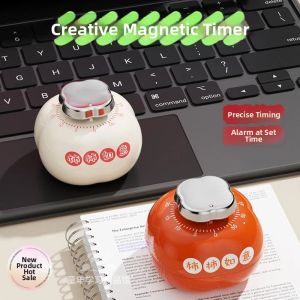 Kitchen Timer Mechanical Clock Magnet Refrigerator Countdown Reminder